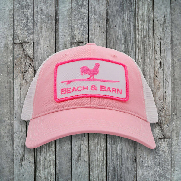 Unstructured Patch Hat with Mesh | Beach & Barn - Beach and Barn