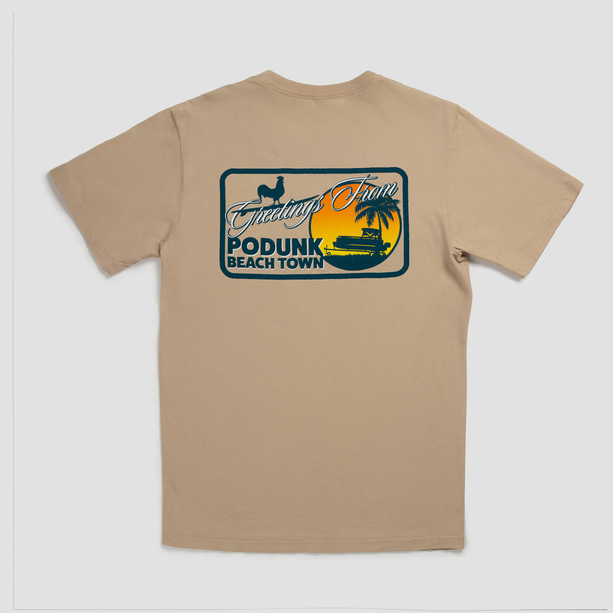 Podunk Beach Town Tee Shirt