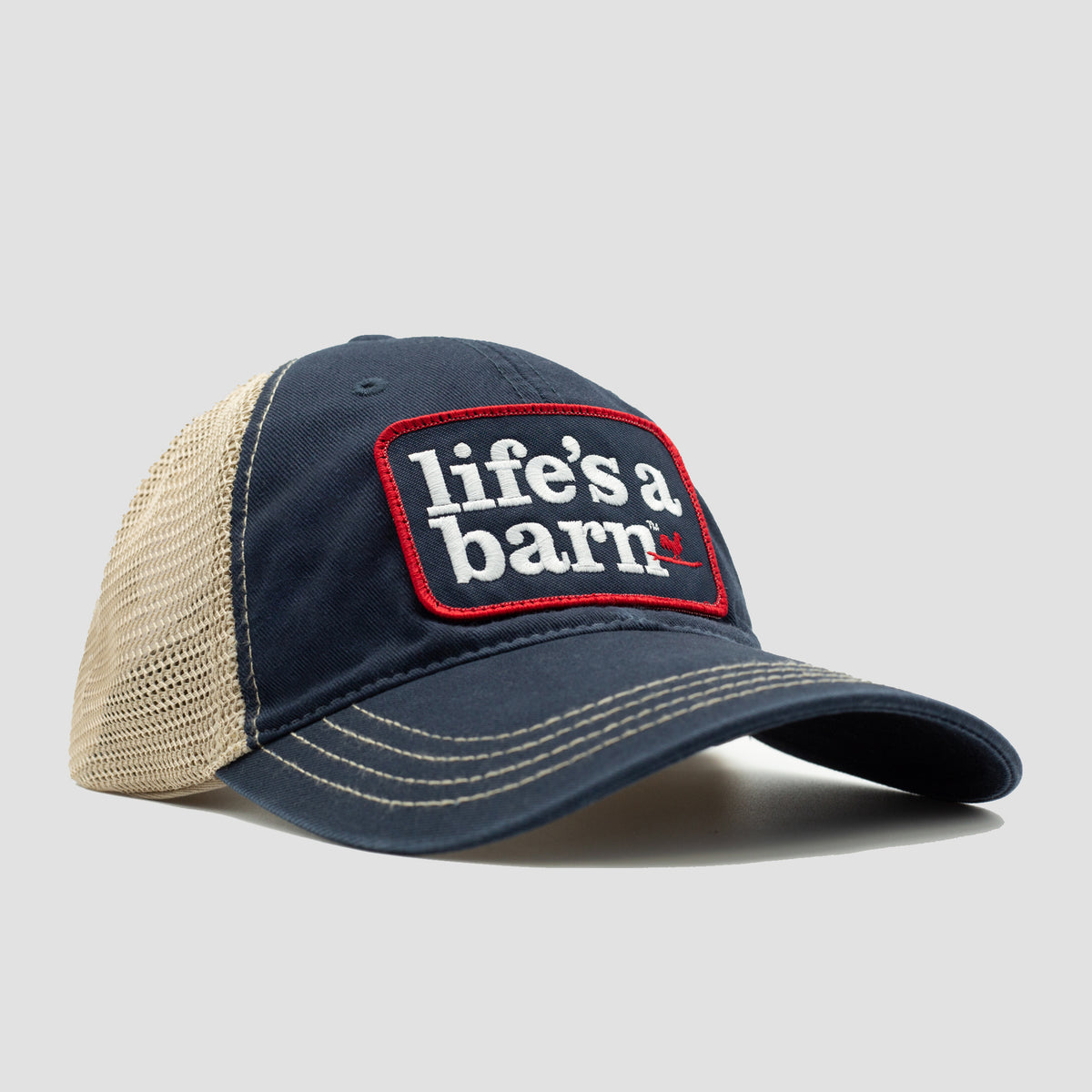 Life&#39;s A Barn Unstructured Hat