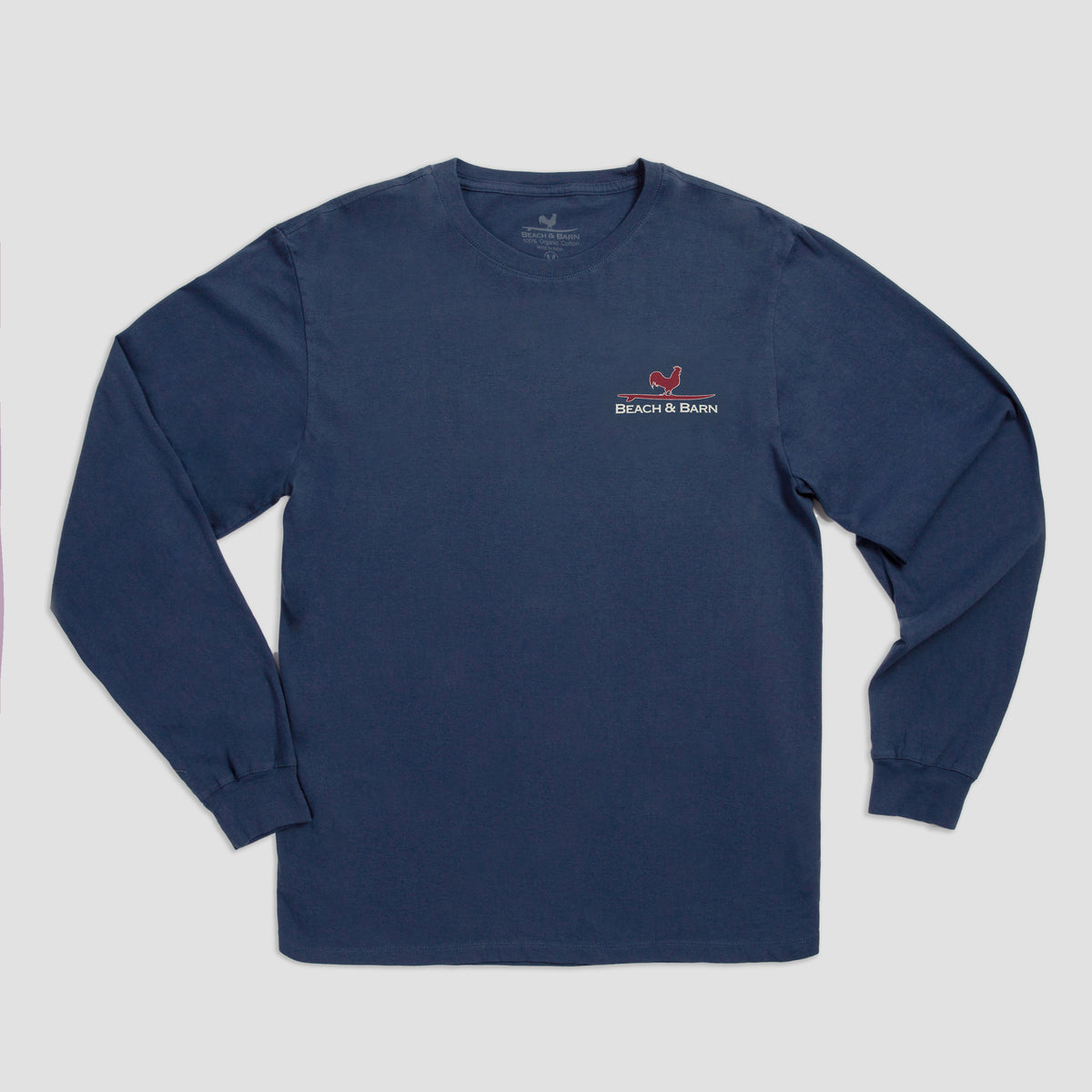 Surfing Rooster Long Sleeve Tee Shirt