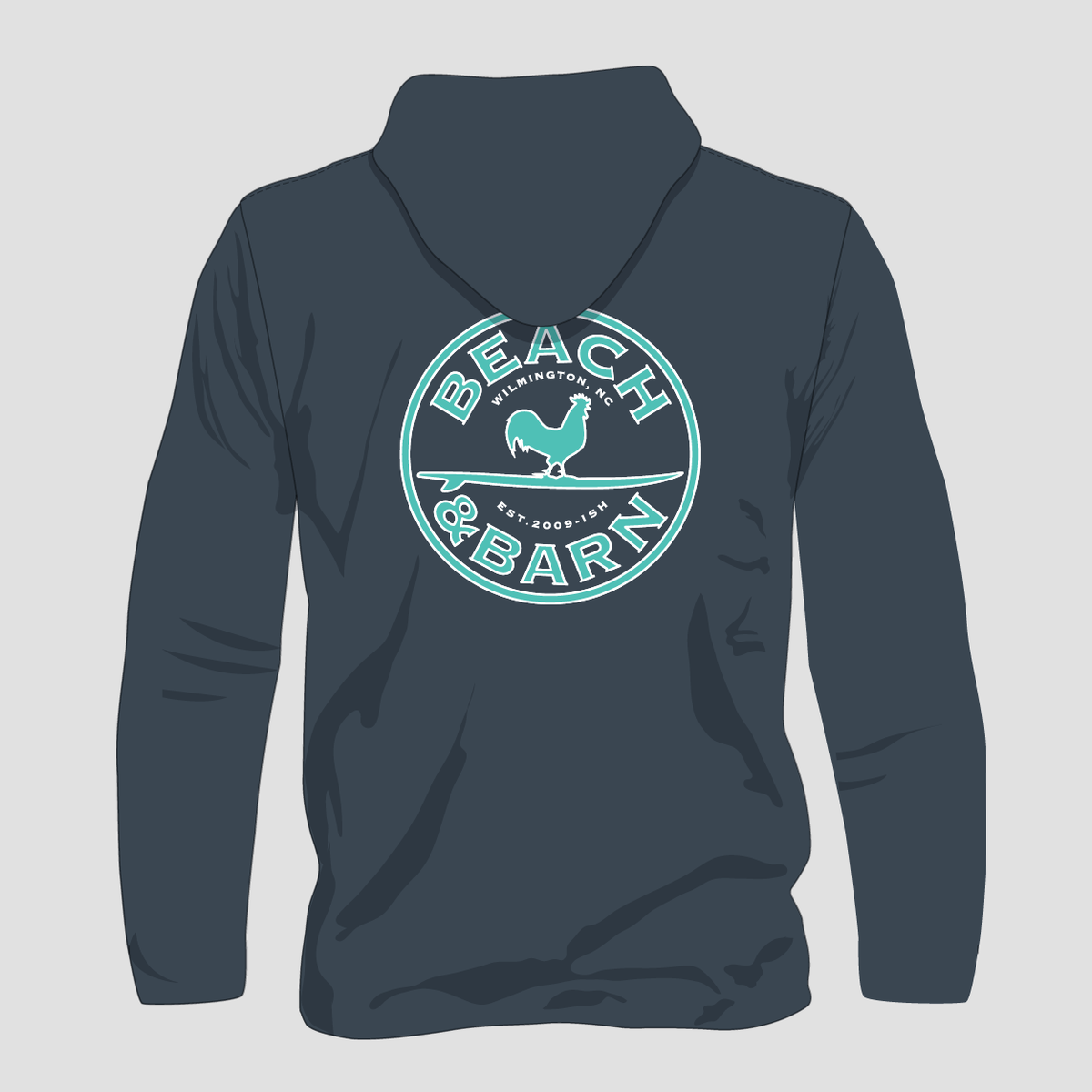 Emblem Hooded Sweatshirt