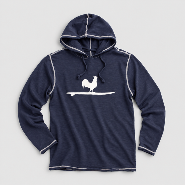 Oyster Shell Slub Hoodie