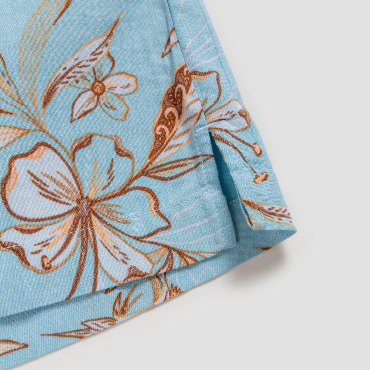 Flower & Fish Sport Shirt