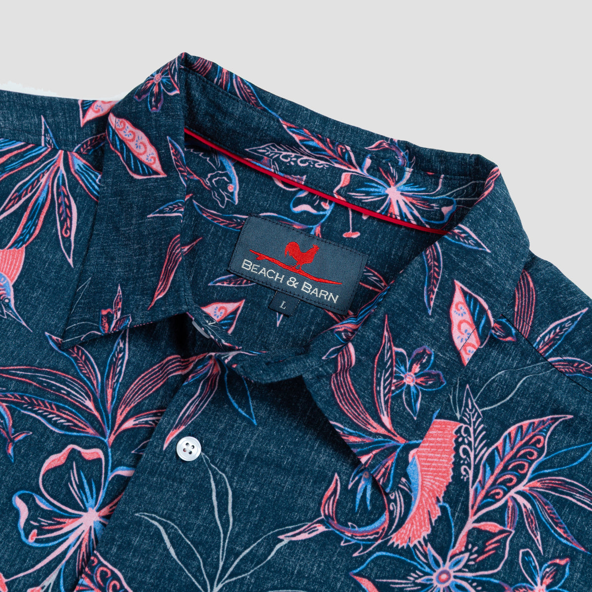 Flower & Fish Sport Shirt