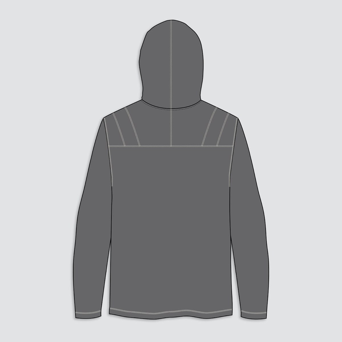 Oyster Shell Slub Hoodie