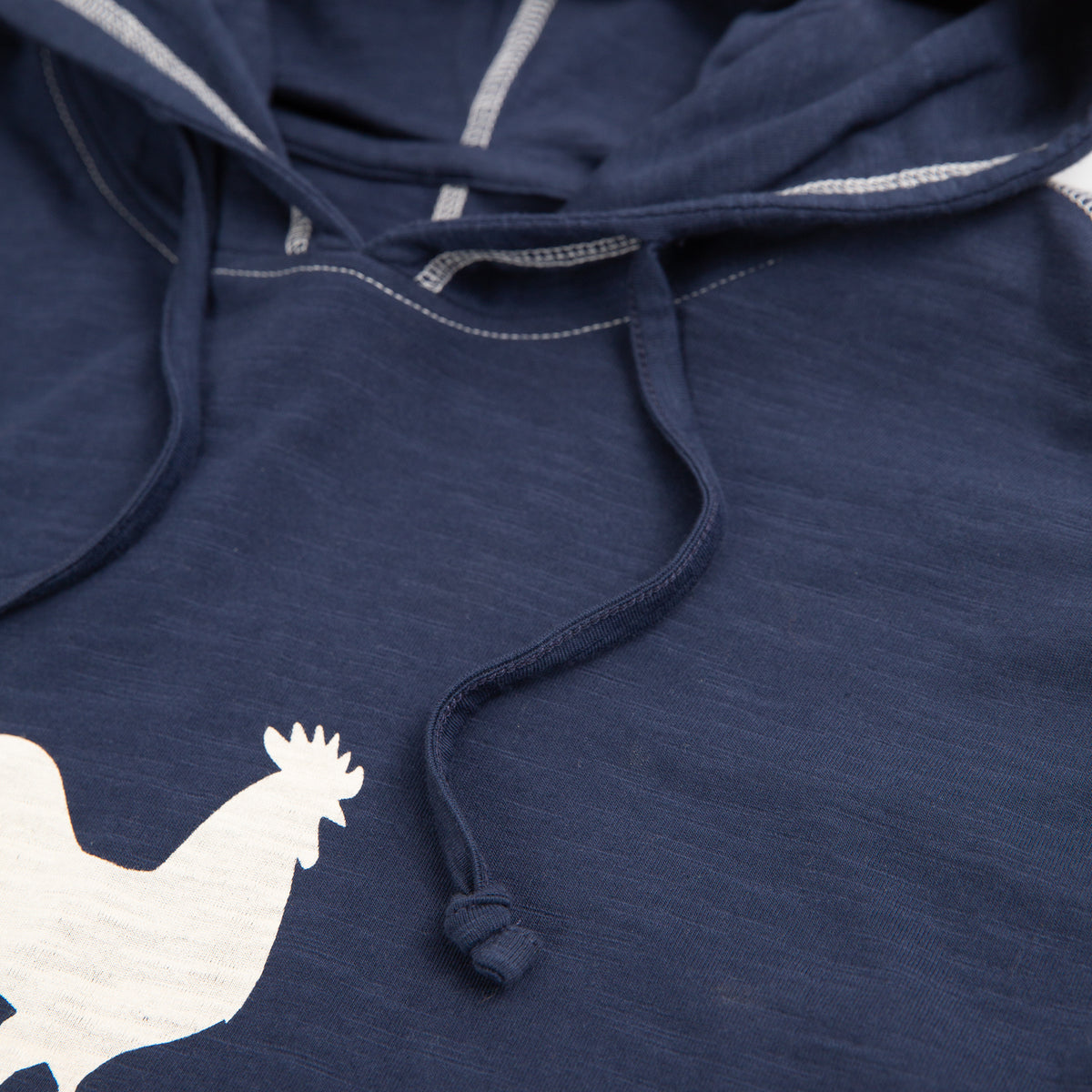 Oyster Shell Slub Hoodie