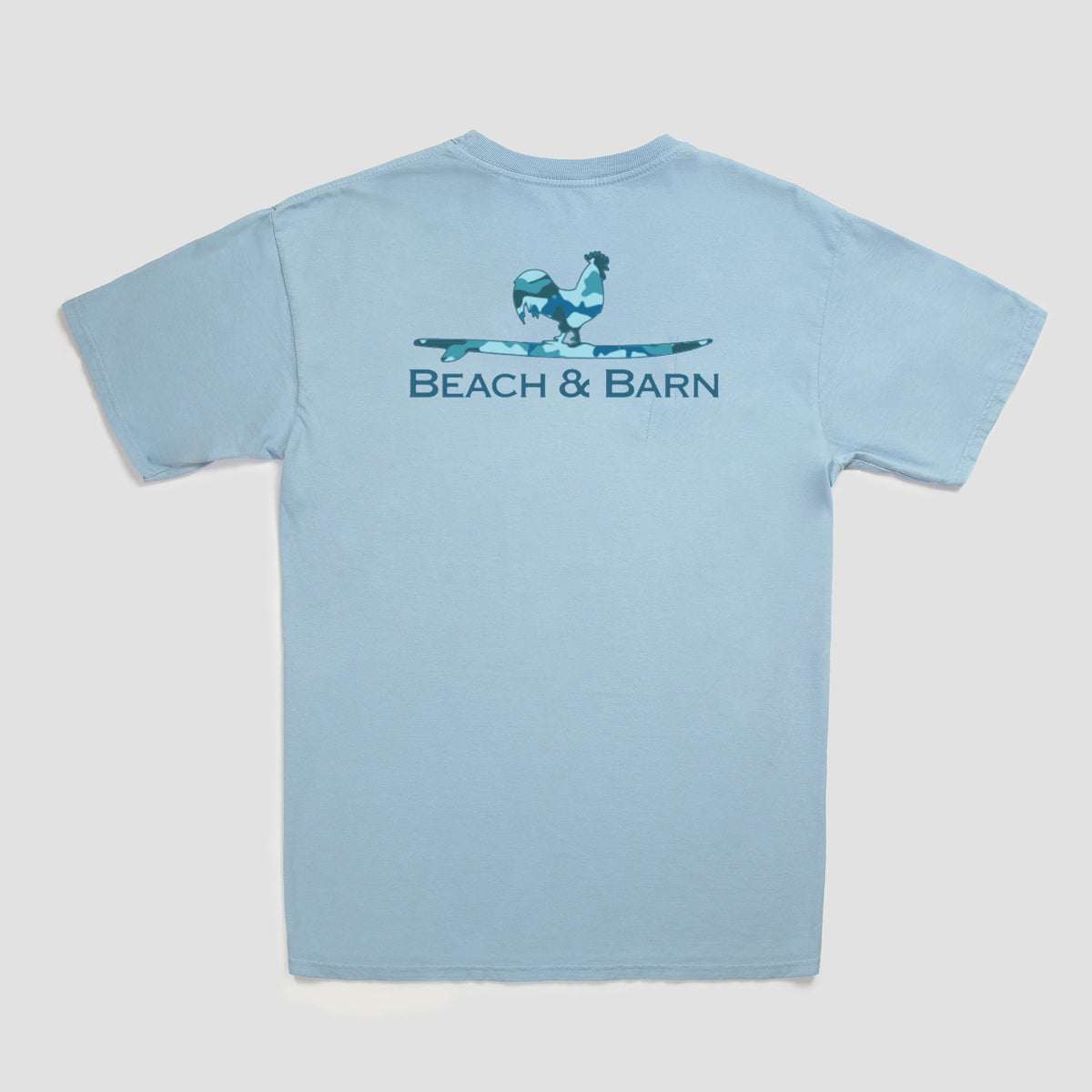 Surfing Rooster Camo Tee Shirt