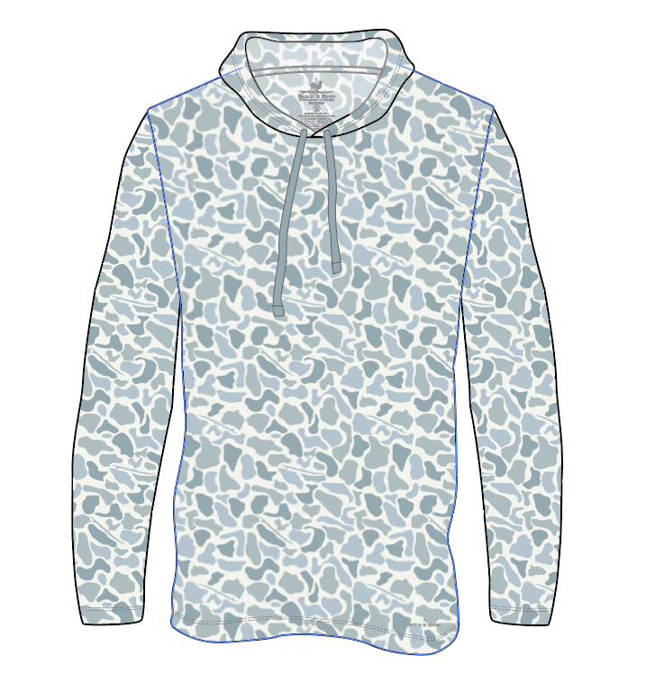 Woodlands Camo Hooded Tee