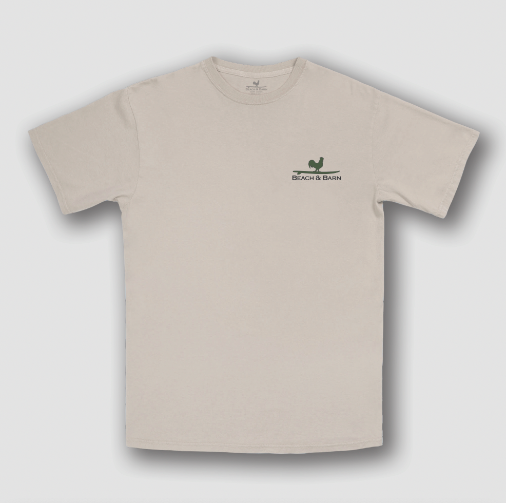 Surfing Rooster Camo Tee Shirt