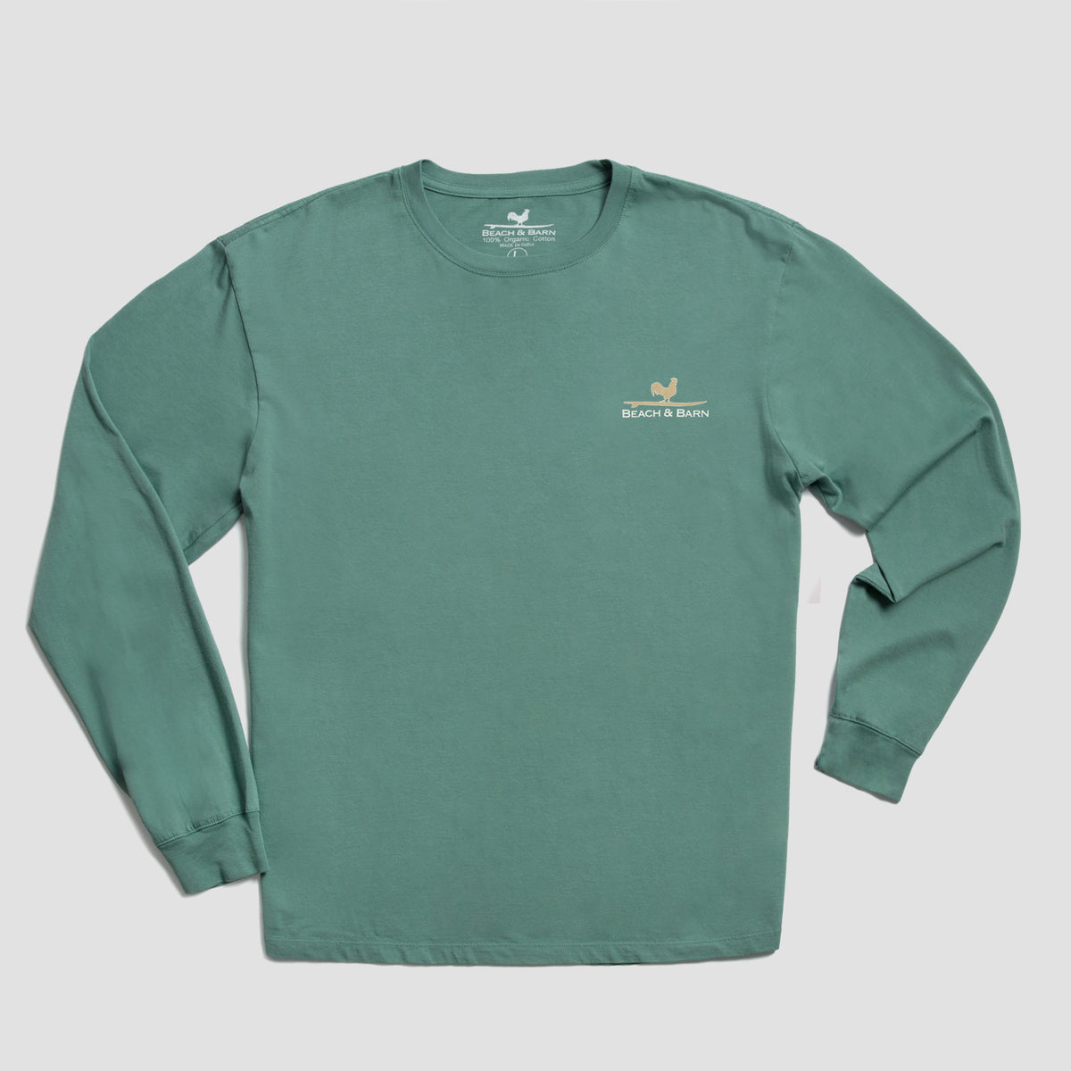 Surfing Rooster Long Sleeve Tee Shirt