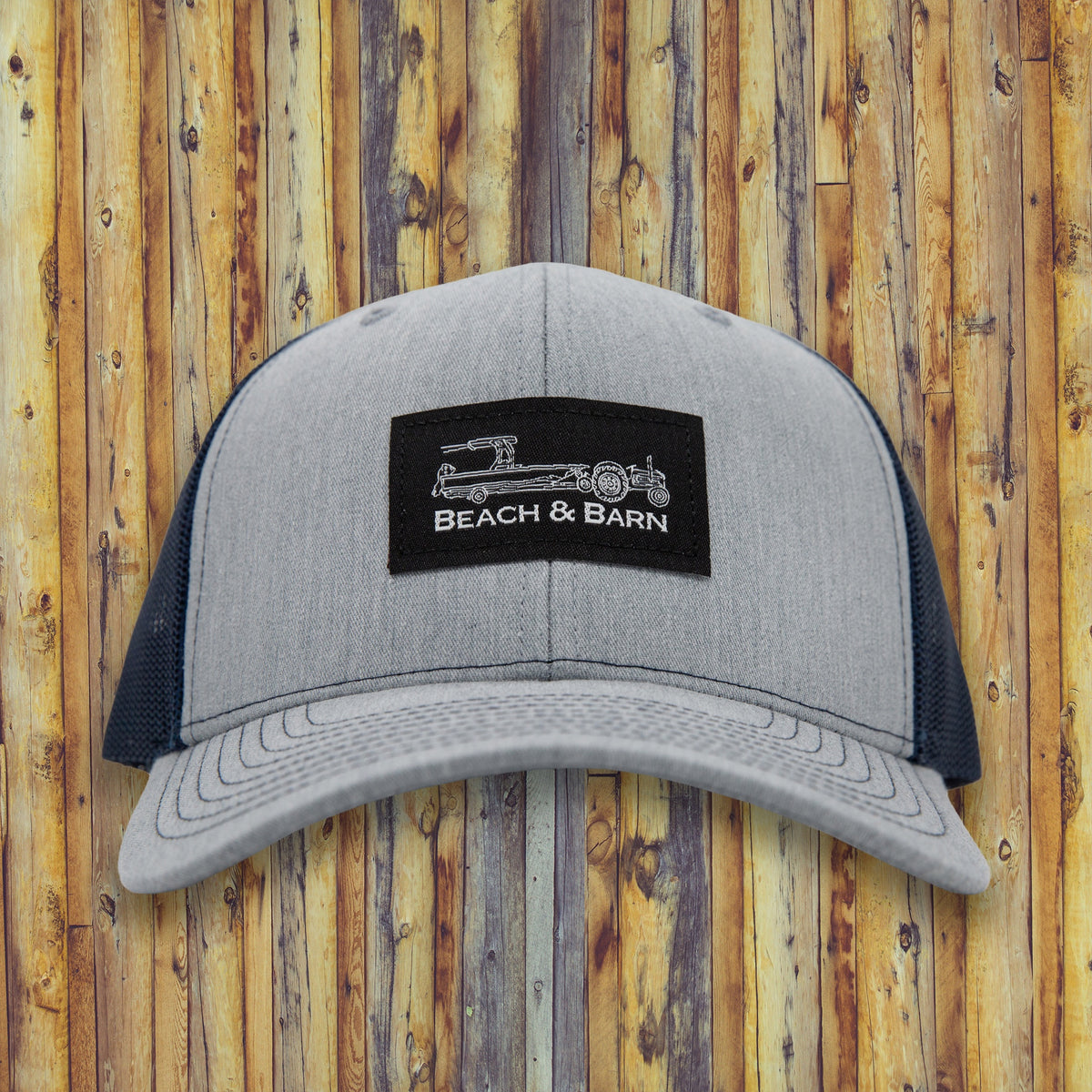 Tractor Pool Woven Label Snapback Hat
