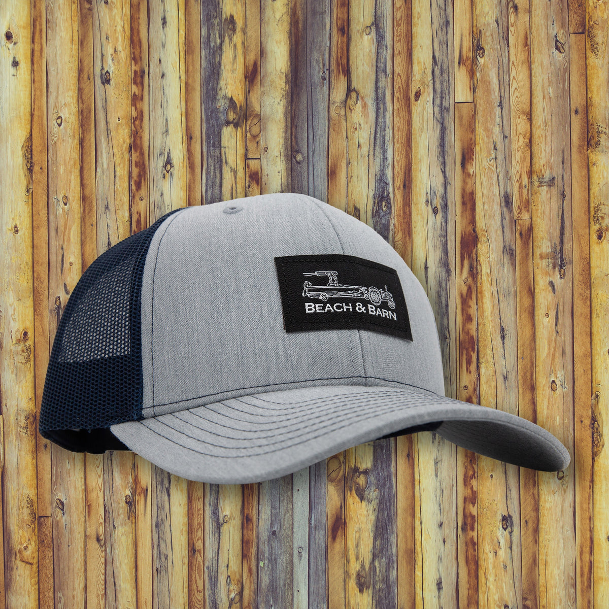 Tractor Pool Woven Label Snapback Hat