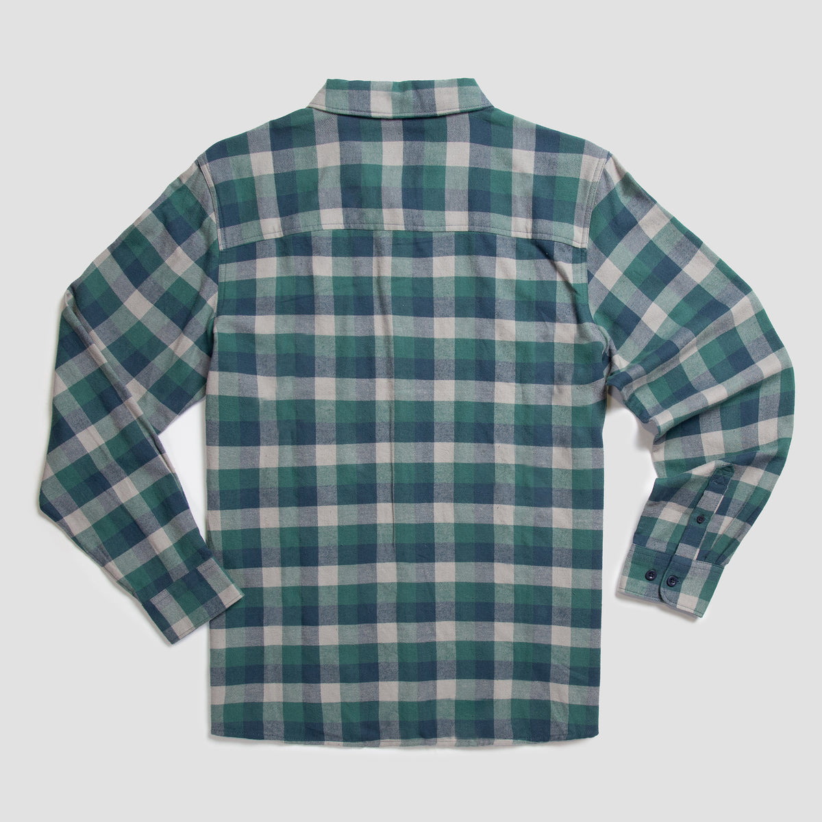 Sale - Traveler&#39;s Check Long Sleeve Flannel Shirt