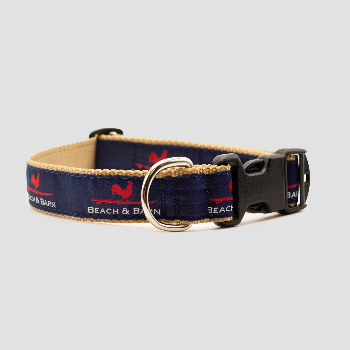 Surfing Rooster Dog Collar