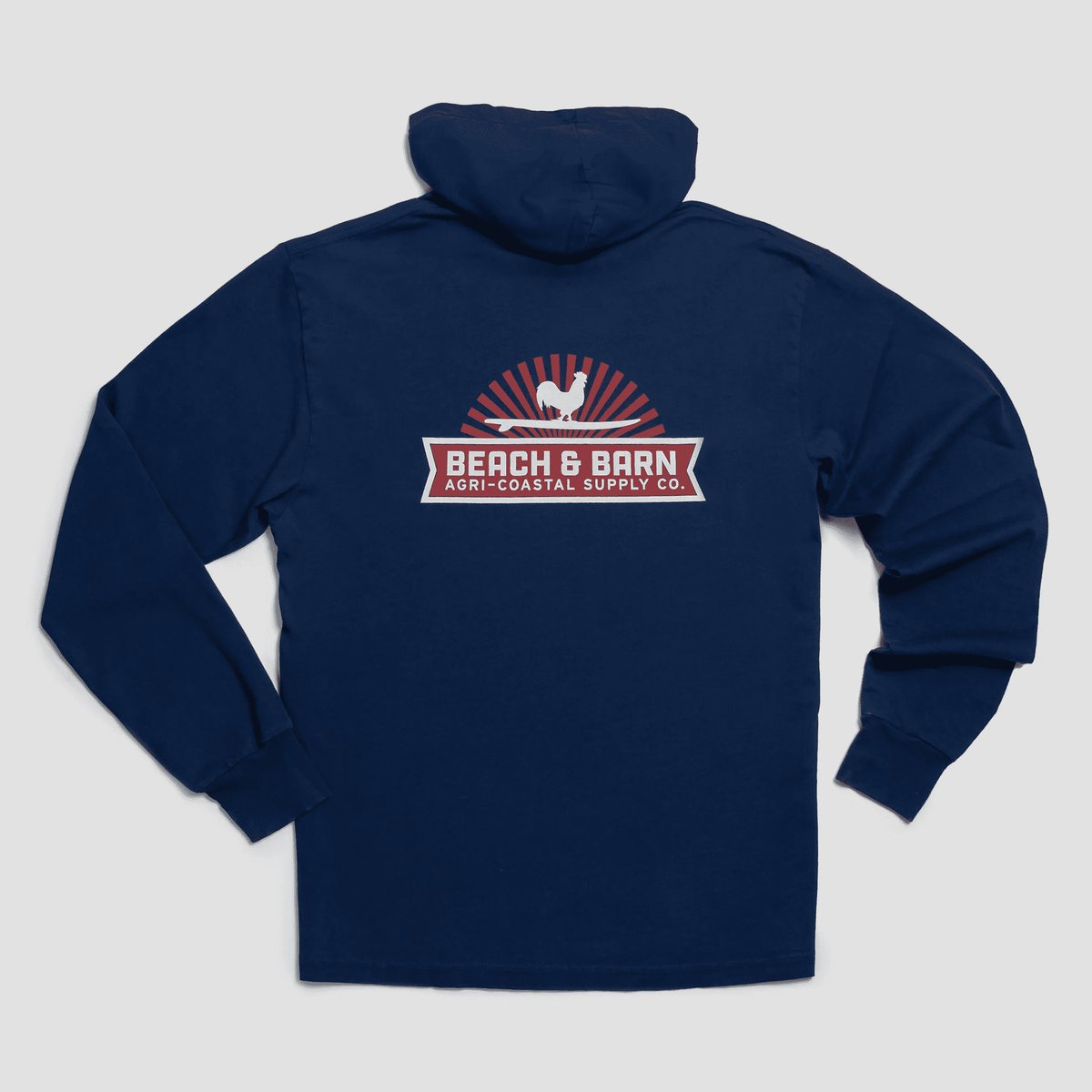 Land O&#39; Barns Hooded Tee Shirt