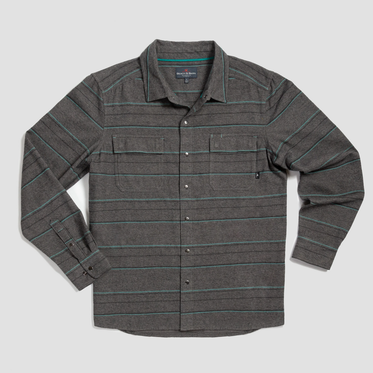 Sale - Fireside Snap Long Sleeve Flannel Shirt