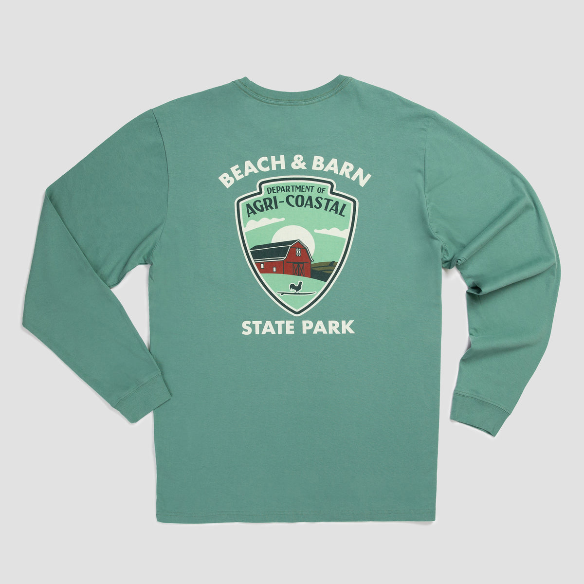 Beach &amp; Barn State Park Long Sleeve Tee Shirt