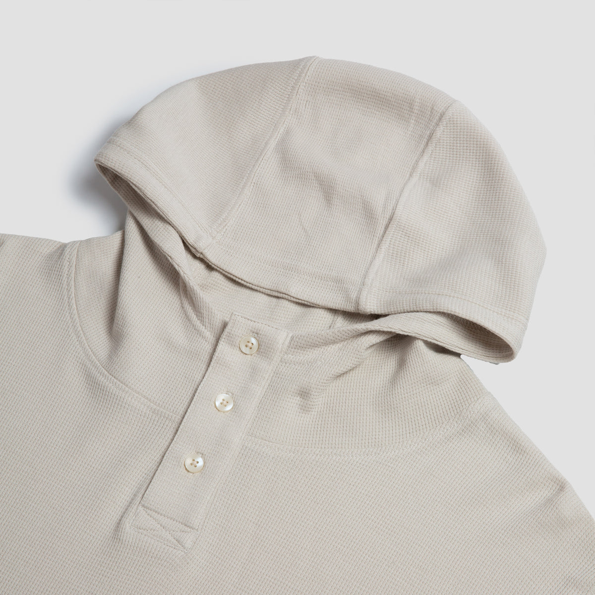 Chicken &amp; Waffles Henley Hoodie