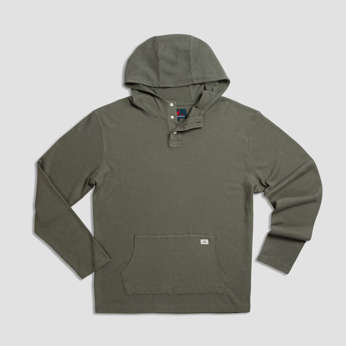 Chicken &amp; Waffles Henley Hoodie
