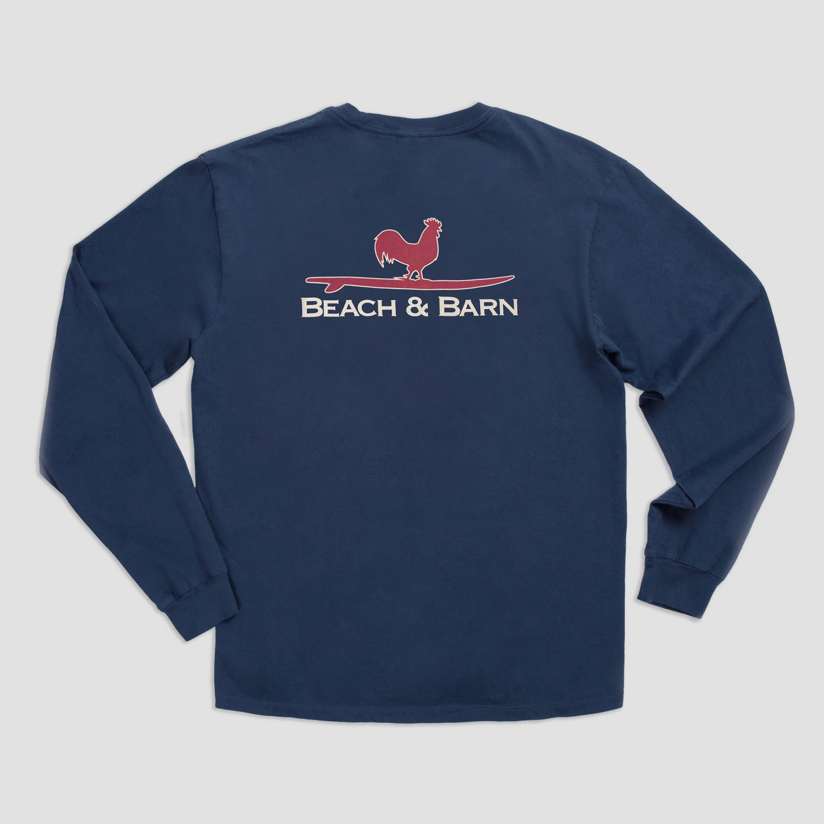 Surfing Rooster Long Sleeve Tee Shirt