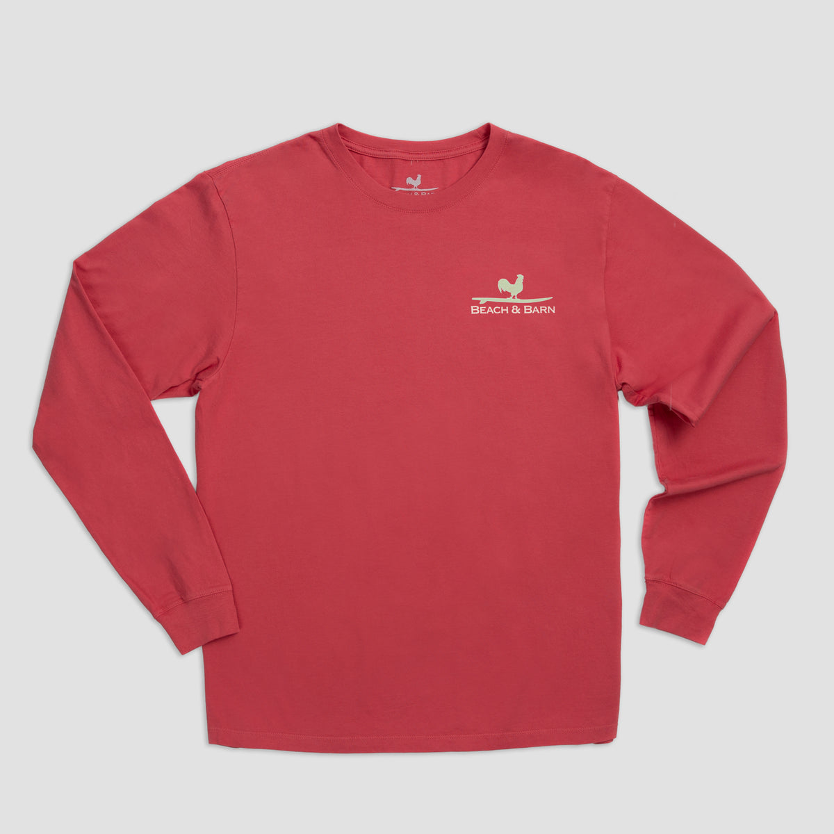 Surfing Rooster Long Sleeve Tee Shirt