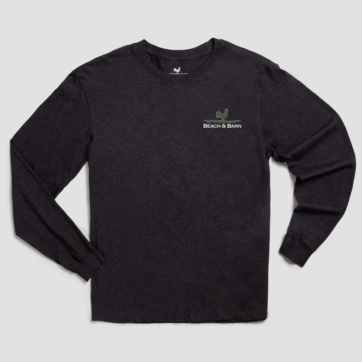 Surfing Rooster Camo Long Sleeve Tee Shirt