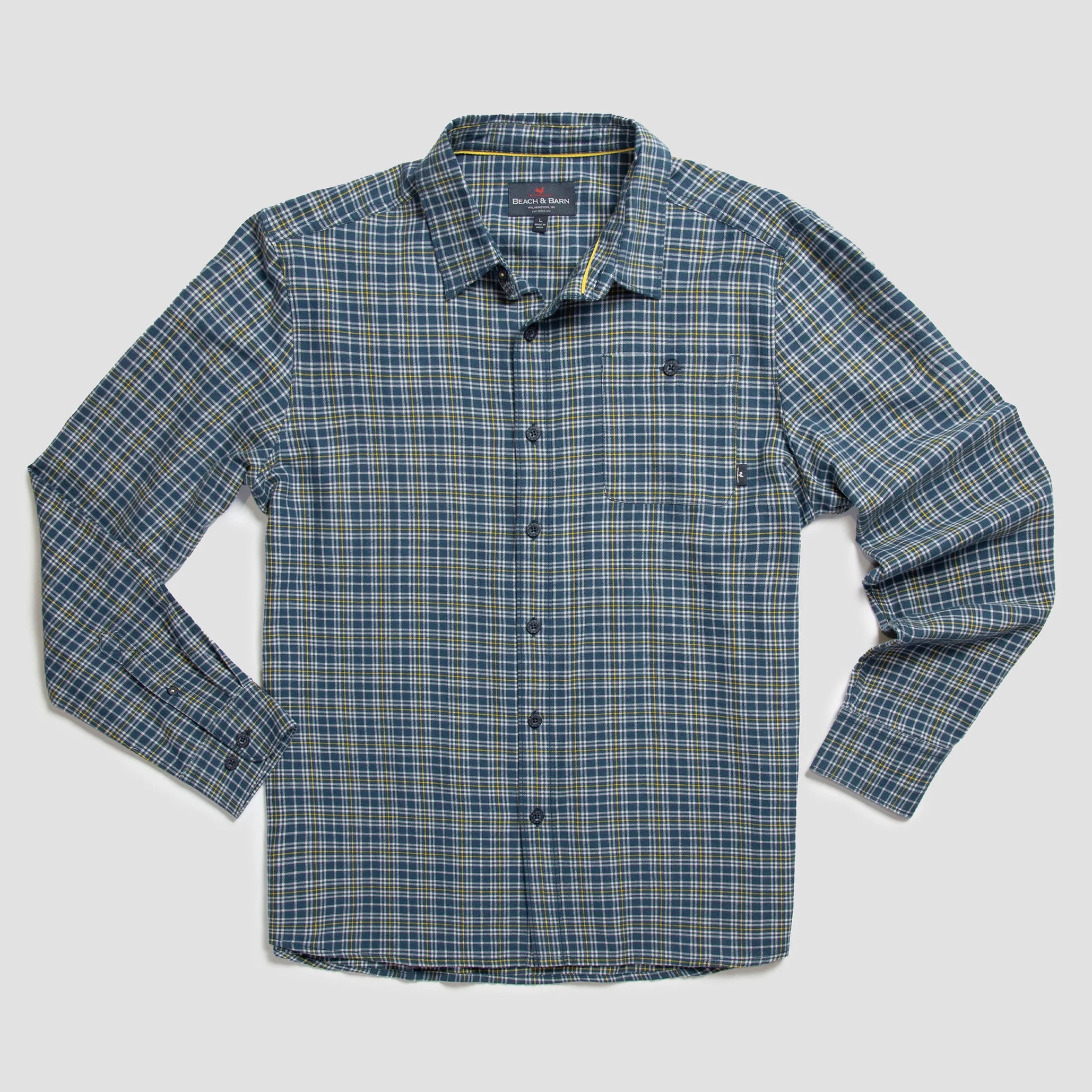 アメリカ通販ファッション Sale - Barn and Beach - Shirt Flannel Plaid Ponyboy ウェア