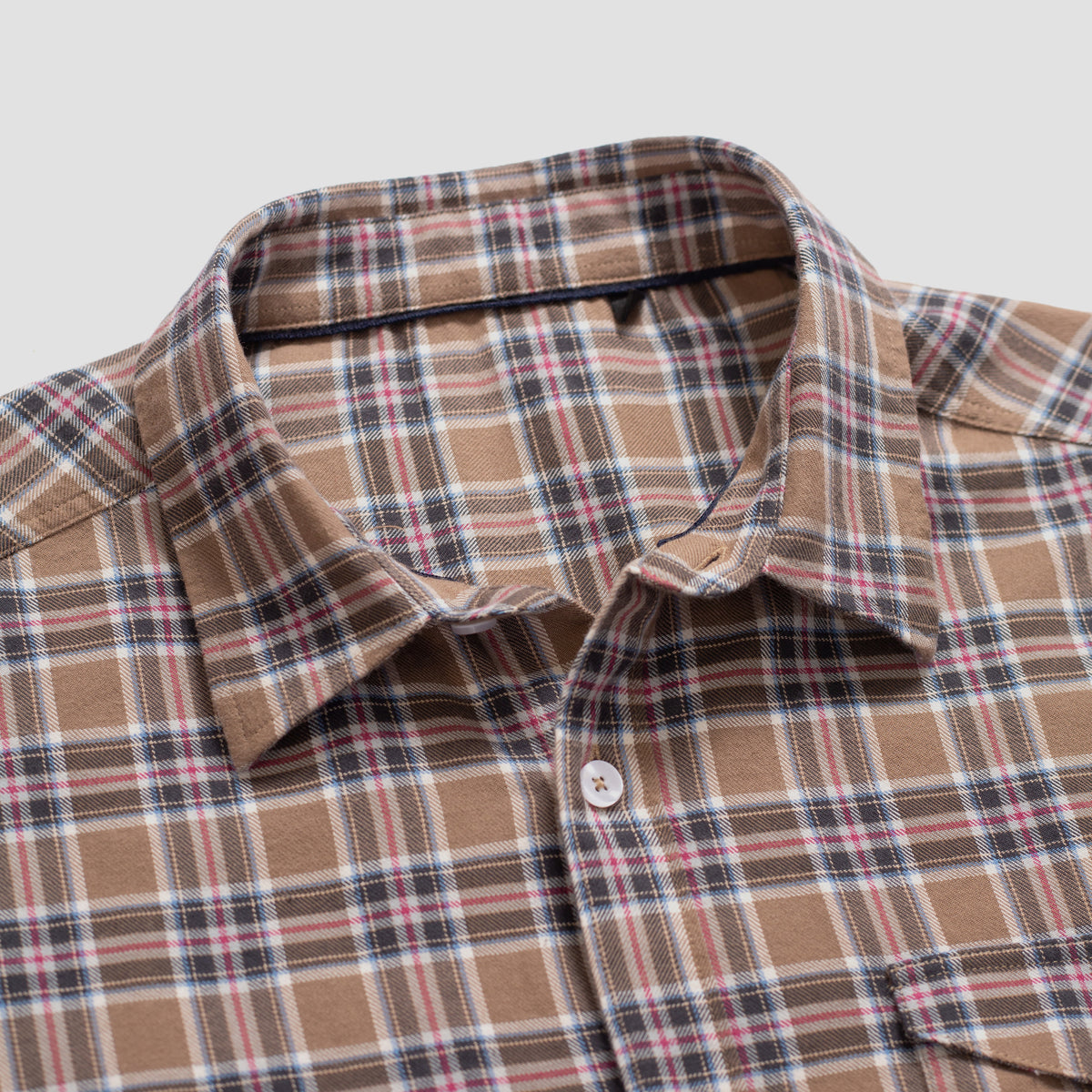 Sale - Mulberry Plaid Long Sleeve Shirt