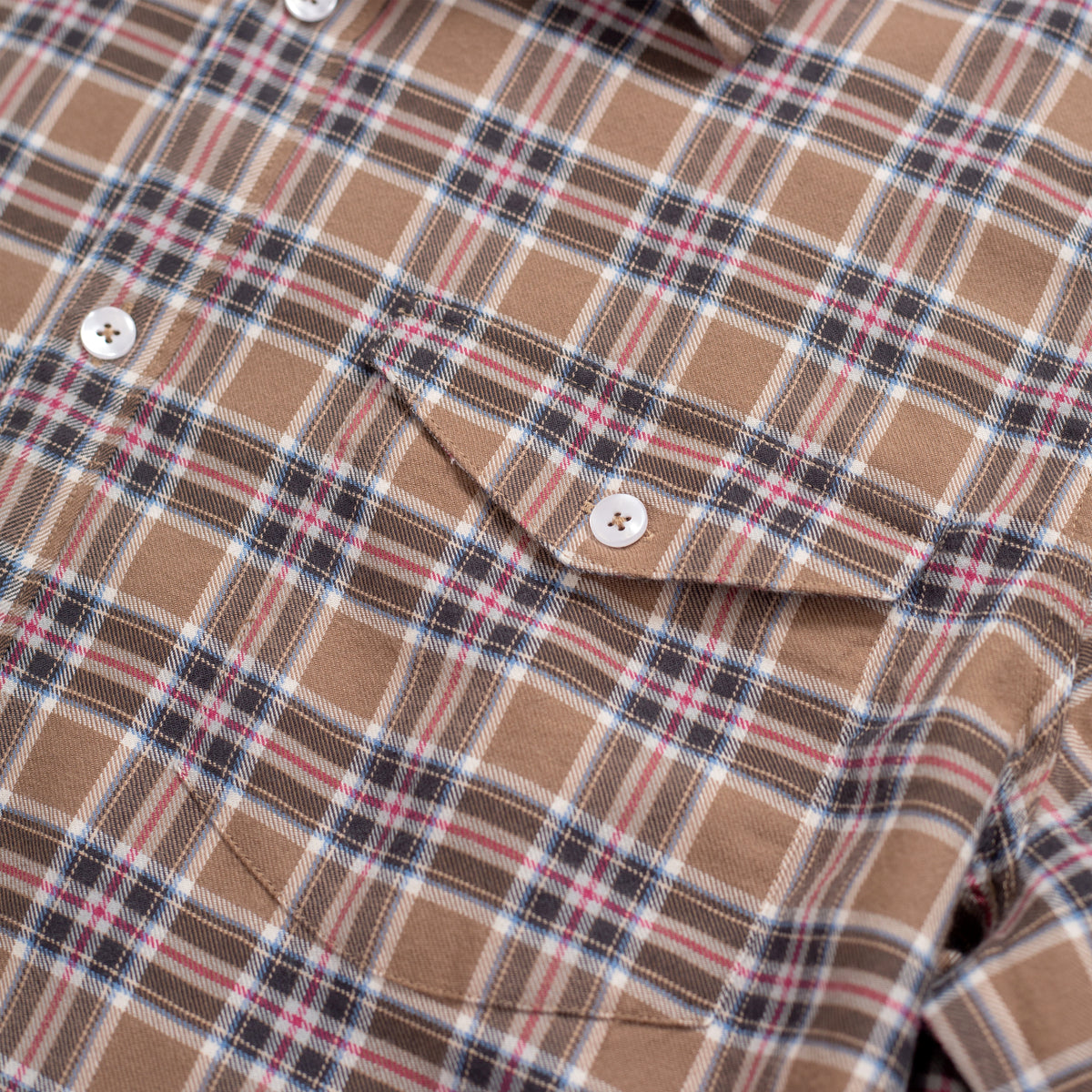 Sale - Mulberry Plaid Long Sleeve Shirt