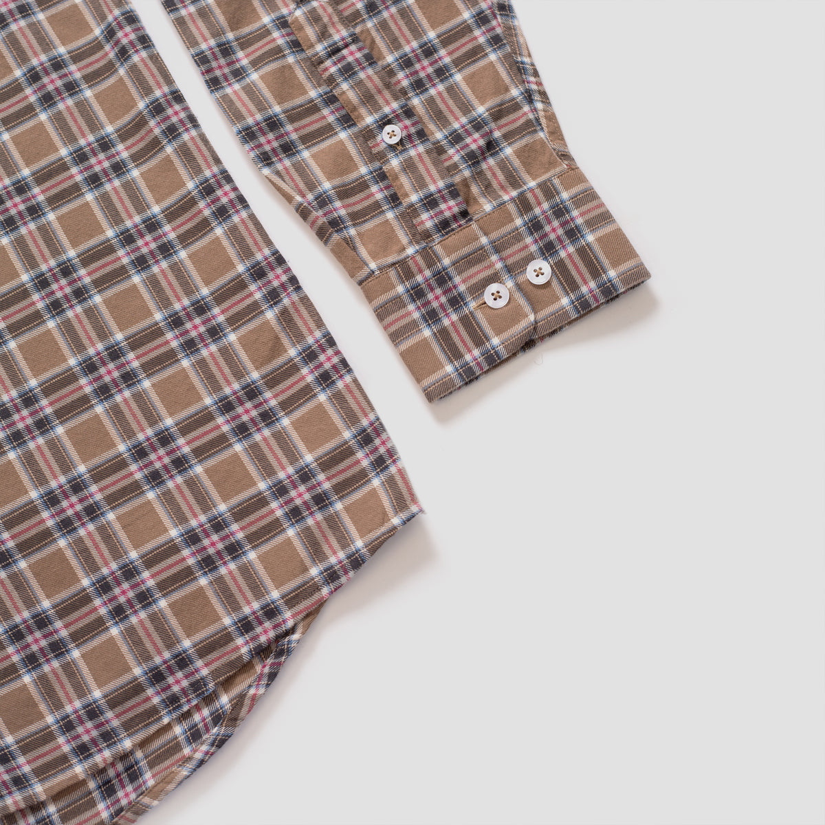 Sale - Mulberry Plaid Long Sleeve Shirt