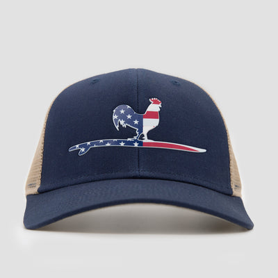 Surfing Rooster Snapback